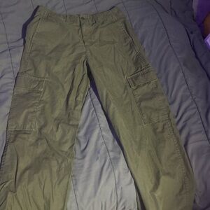 Olive Green Cargo Pants